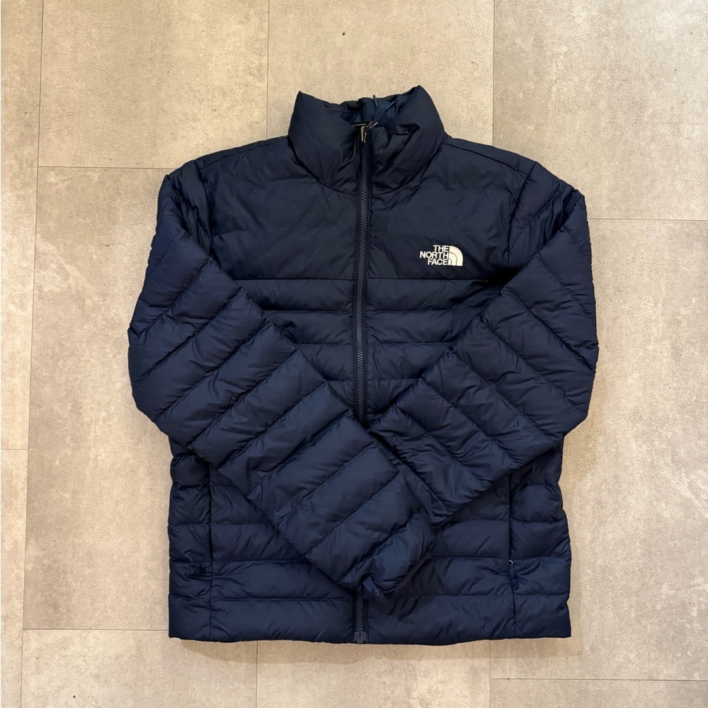 North Face 550 Blue Puffer Jacket - Excellent Condition, Size S